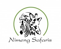 Nimeng Safaris Logo on Signboard at Entrance